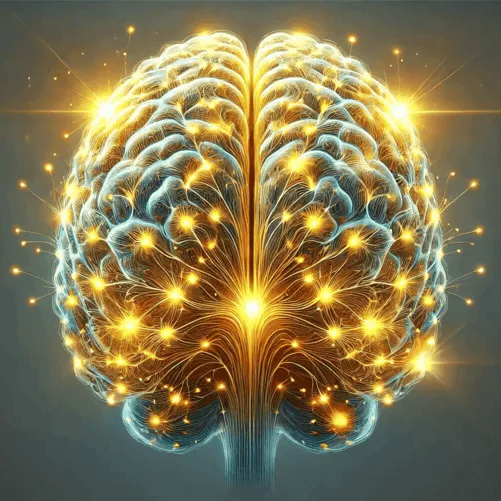Illustration of brain power